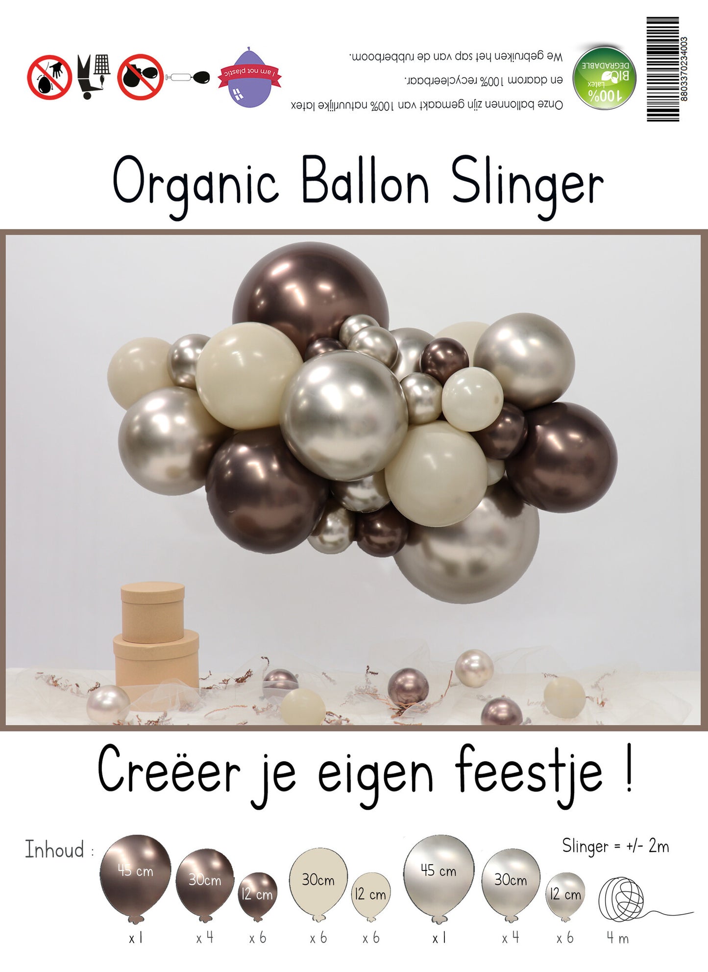 DIY ballonnenboog elegant