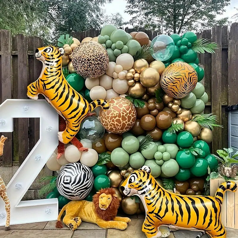 Folieballon tijger