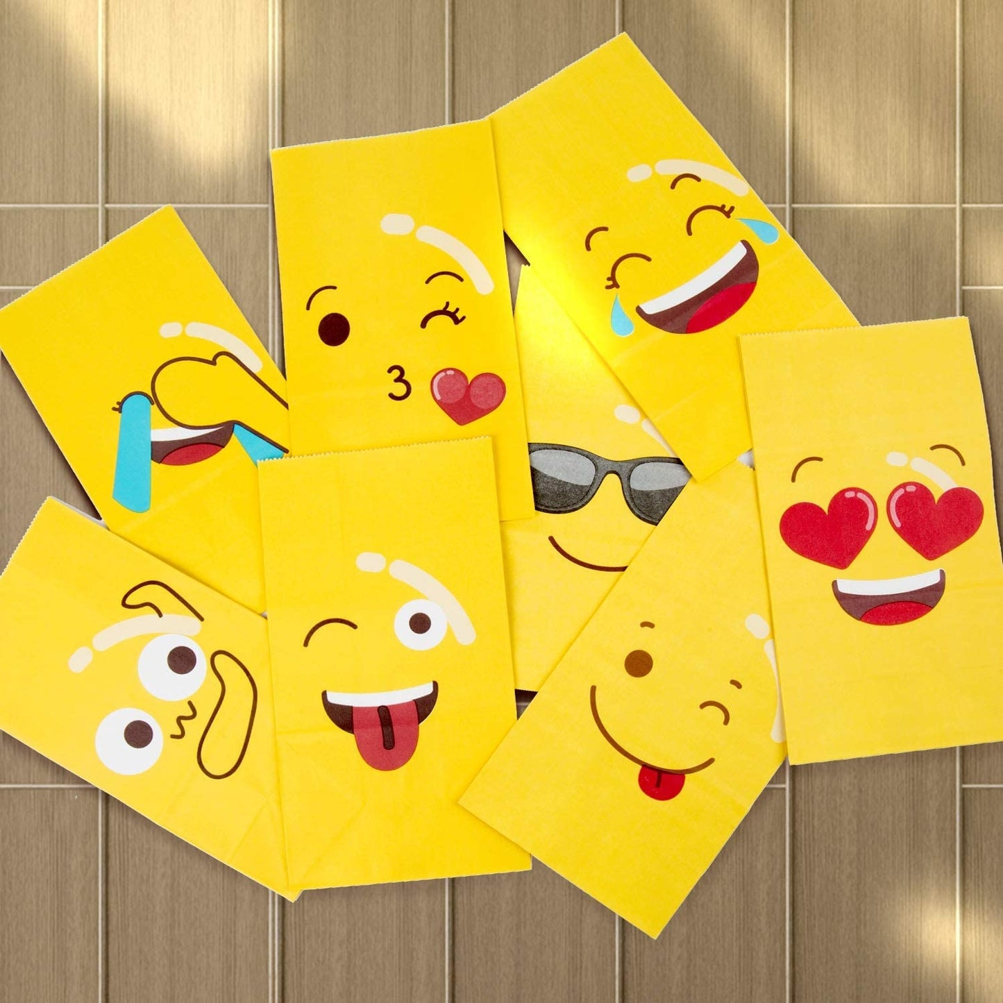Traktatiezakje Emoticon