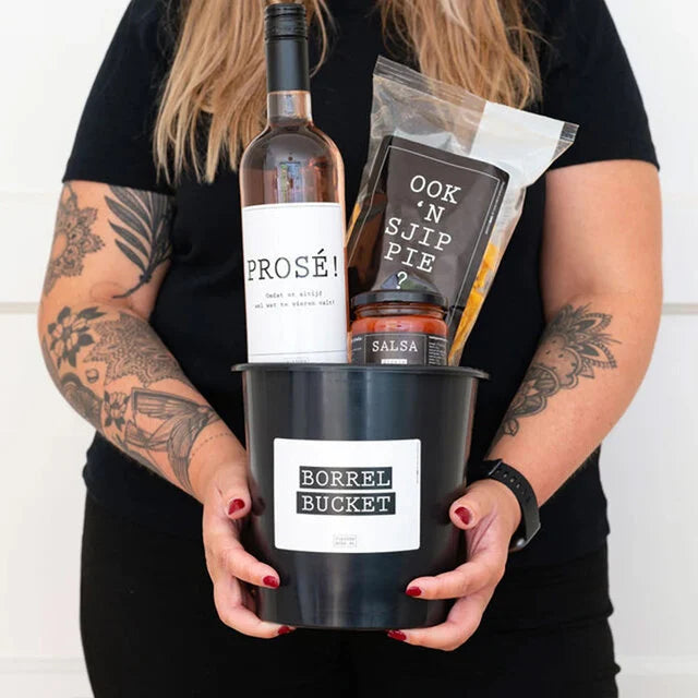 Borrelbucket rosé (kies je budget)