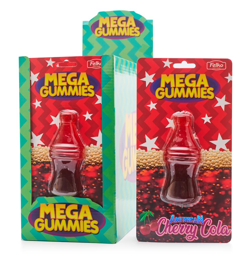 Mega Gummies American Cherry Cola 120g