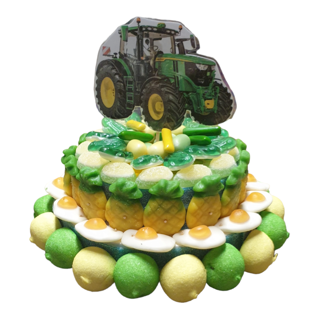 Snoeptaart John Deere of ander voertuig