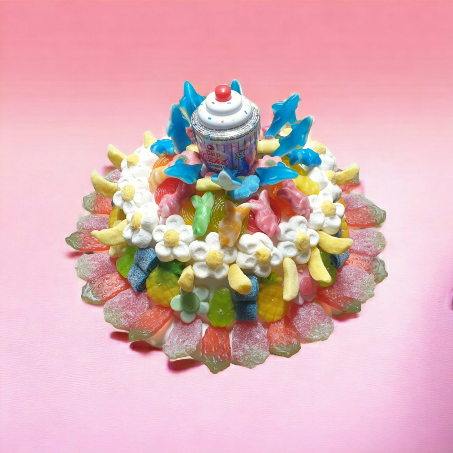 Snoeptaart cupcake