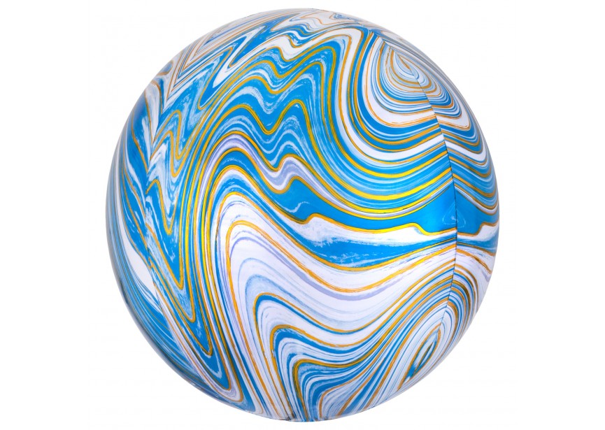 Orbz - Marblez blauw