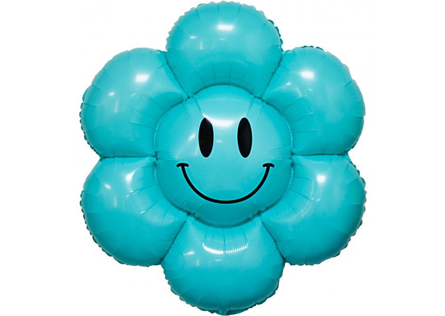 Blue Flower - With Face - 43 inch