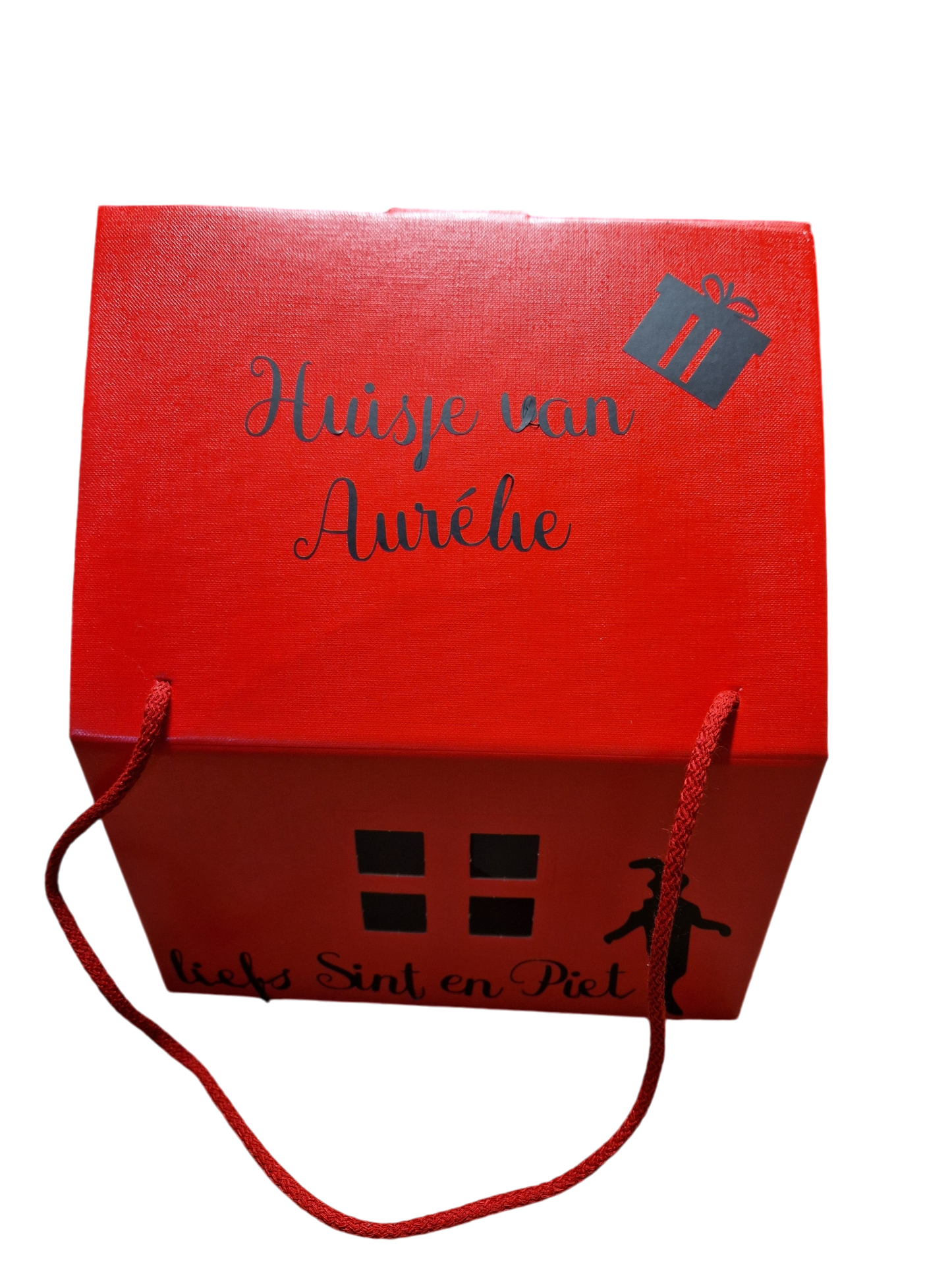 gepersonaliseerd gevuld huisje