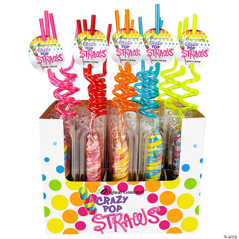 Crazy straw pop