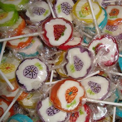 Crest Rock Lollies Bloem-Fruit +/-100x12g