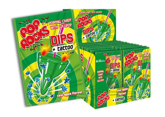 Pop Rocks Dips Tattoo Appel x30