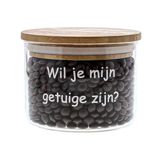 Bokaal "Wil jij mijn getuige zijn?"